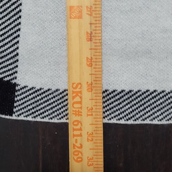 Jones Studio Kimono Womens S Black/White Colorblock Flowy Boho Chic Open… - Picture 6 of 11